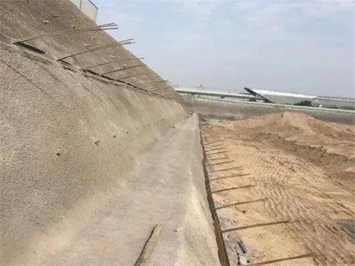 长沙县河道边坡加固